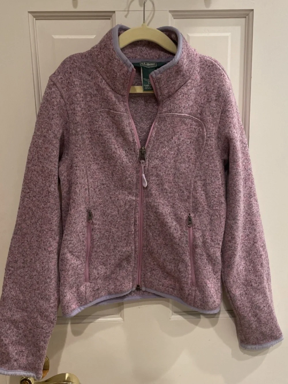 L.L. Bean Girls Size 8 Zip Up Jacket